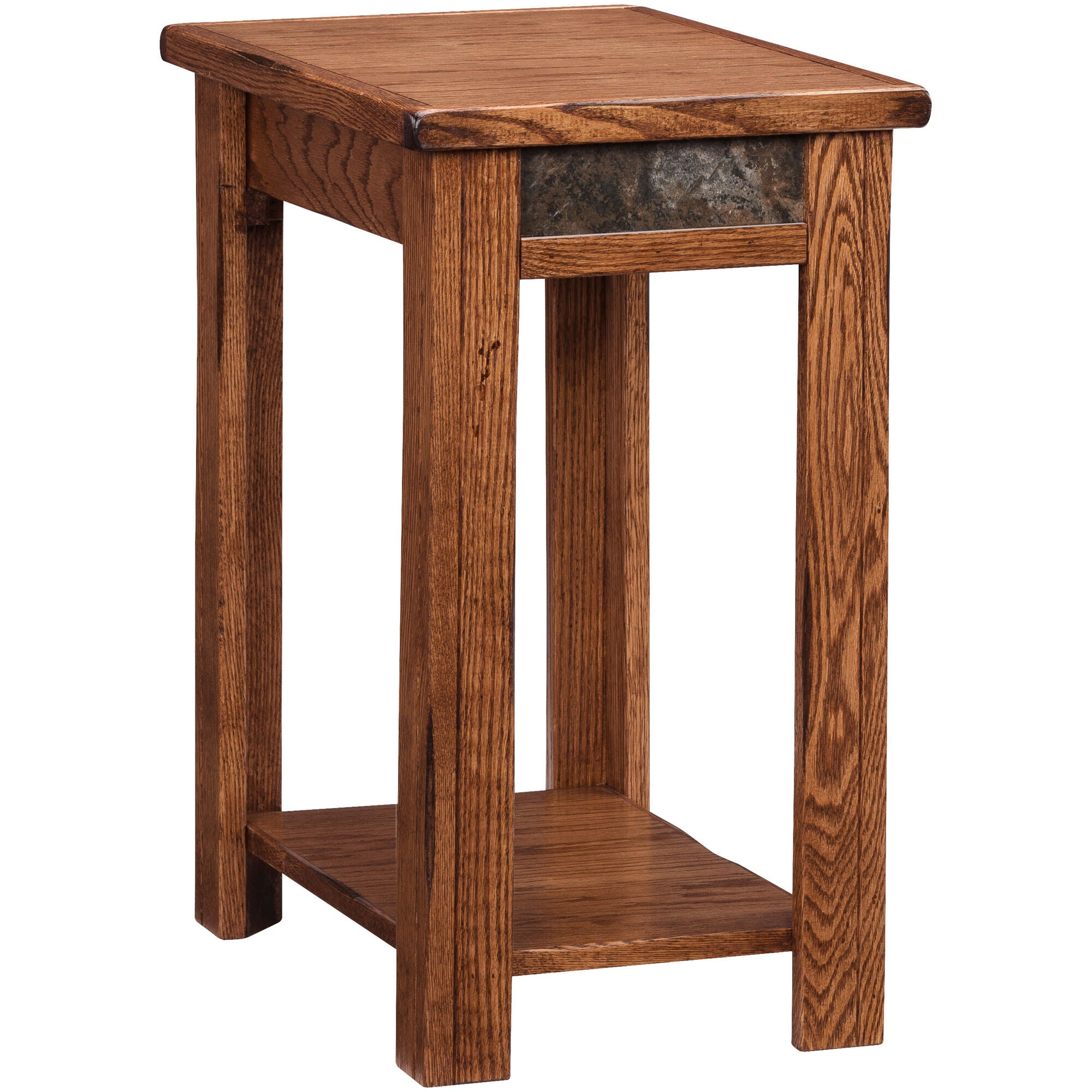 Evanston Rustic Chairside Table