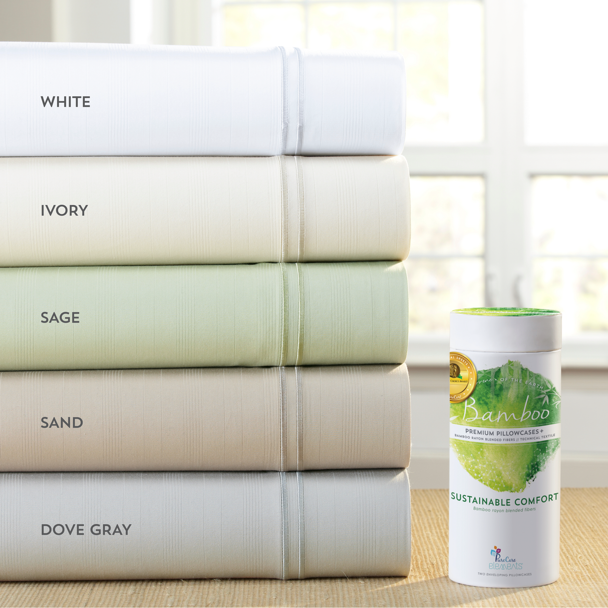 Elements Bamboo Sheet Set - 5166850_PURE_IS4_OL