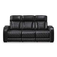 Black reclining sofas