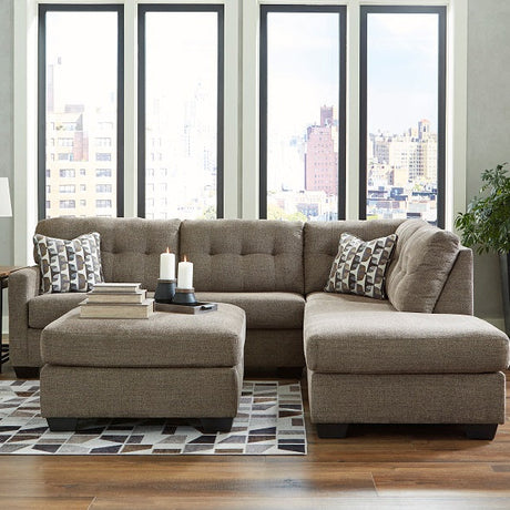 Mahoney chaise sectional in living room