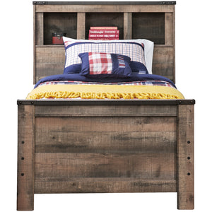 Trinell Bookcase Bed - PASH443_ASHL_PRI_OL