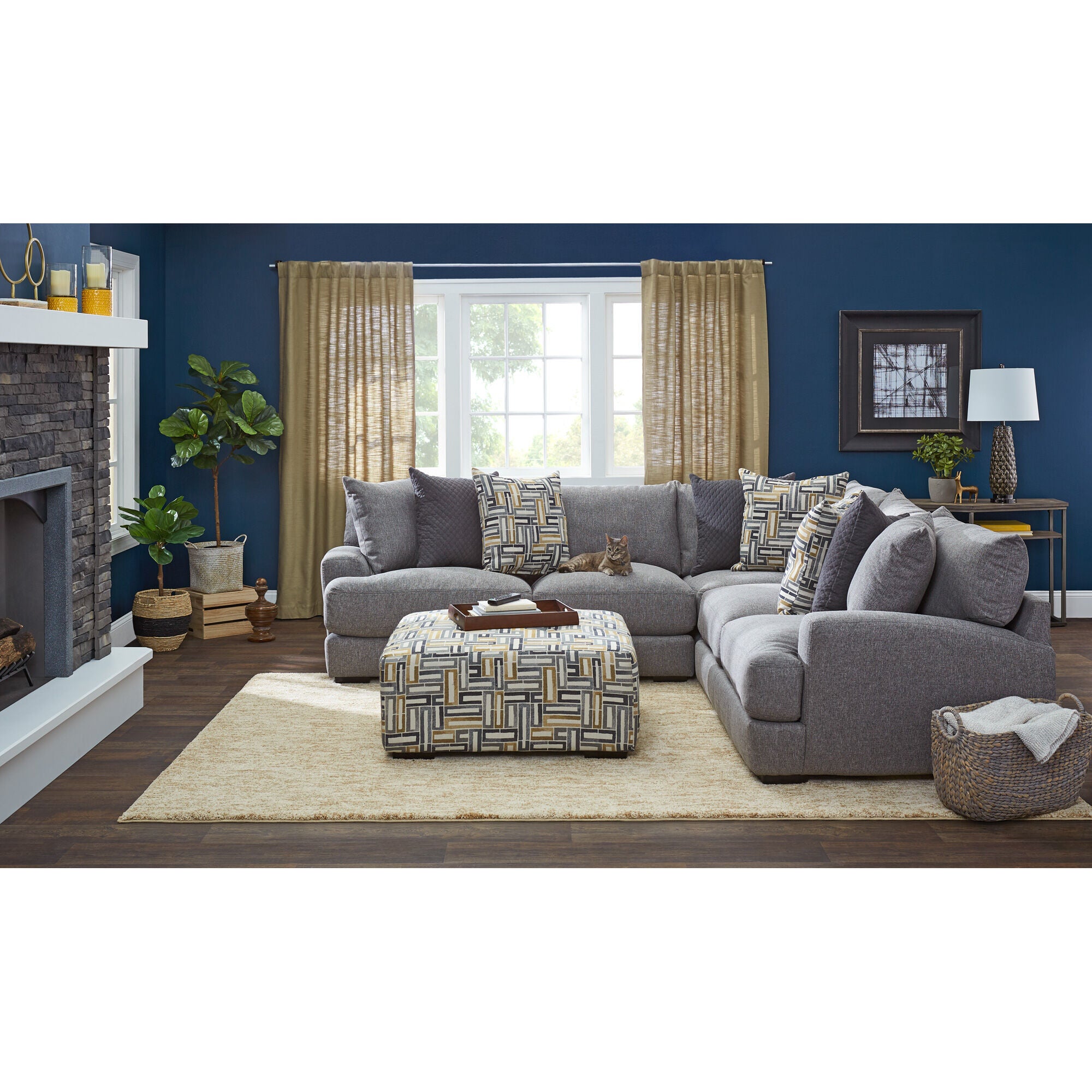 Wake 3 Piece Sectional - Thumbnail 3