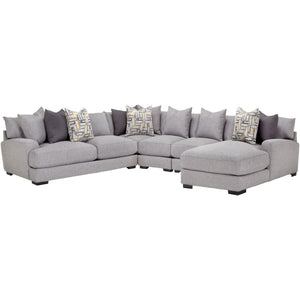 Wake 5 Piece Right Chaise Sectional - PFKL711_FKLN_PRI_OL