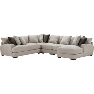 Wake 5 Piece Right Chaise Sectional - PFKL825