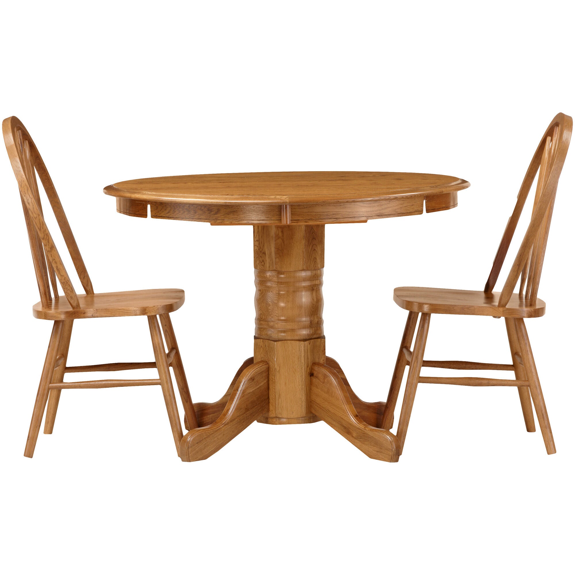 Jefferson 3 Piece Arrow Drop Leaf Laminate Dining Set