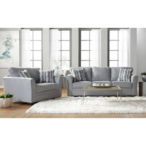 A room setting featuring Bolster Mist Twin Sleeper