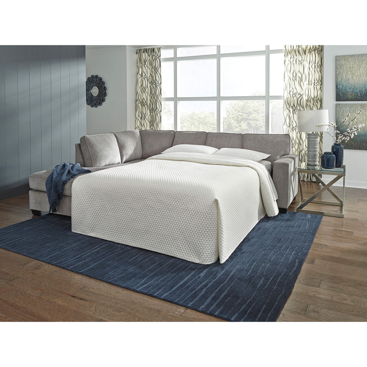 Riles Left Chaise Sleeper Sectional