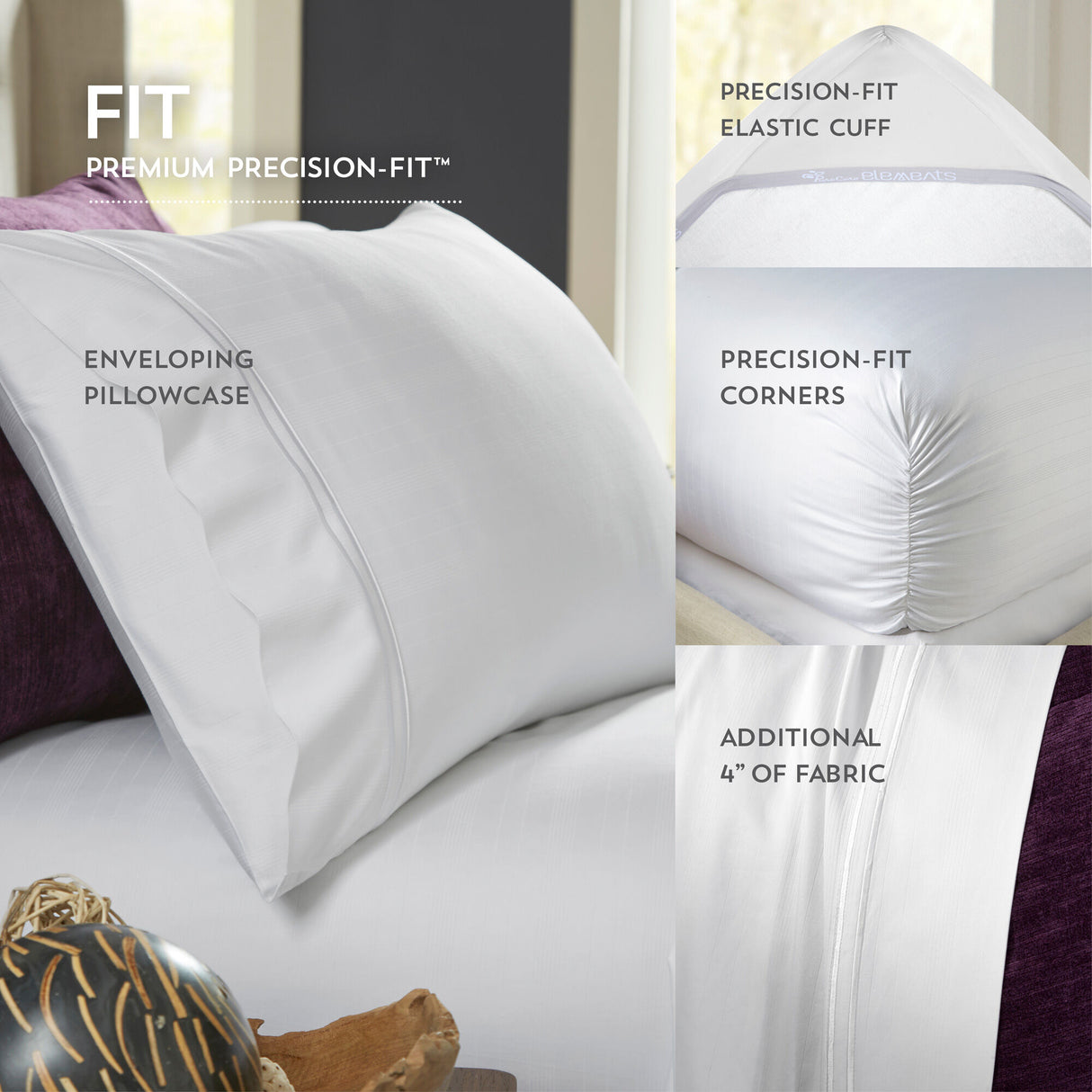Elements Bamboo Sheet Set - QK1021324_PURE_IS1_OL