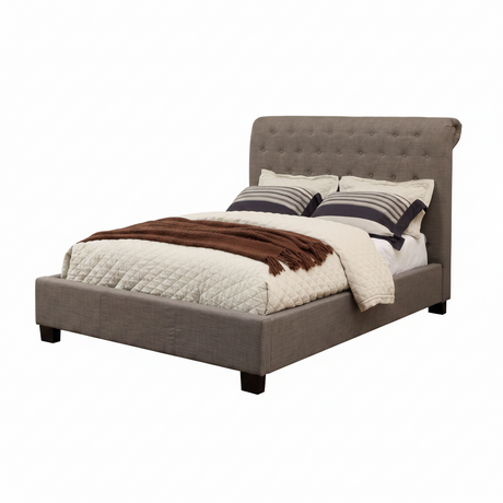 Royal Gray Queen Storage Bed QK1024864