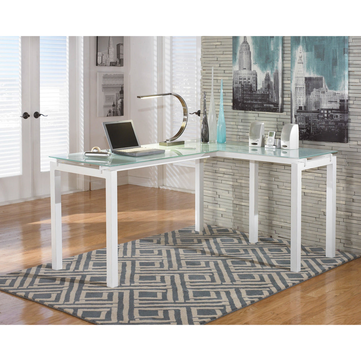 Baraga L-Shaped Desk