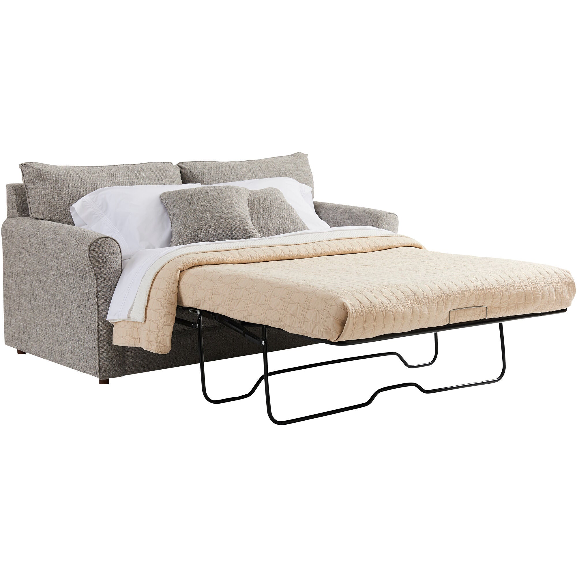 SHE'll SLEEP『Years』 La-Z-Boy® Leah Charcoal Full Sleeper Sofa Johnson's