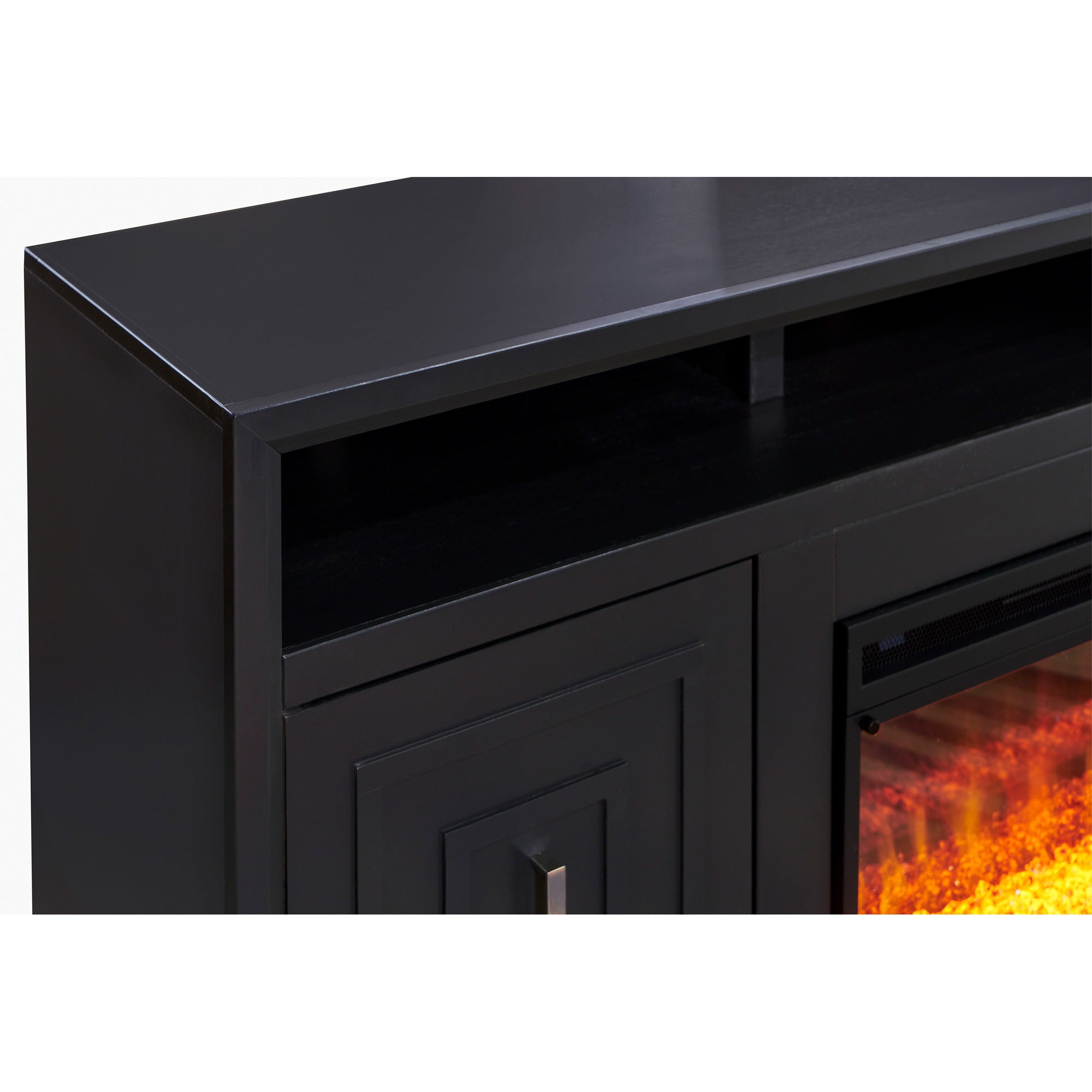 コンピュータ・IT Digital Television Fundamentals SECONDED Sunset 67 Inch Fireplace Console – Slumberland