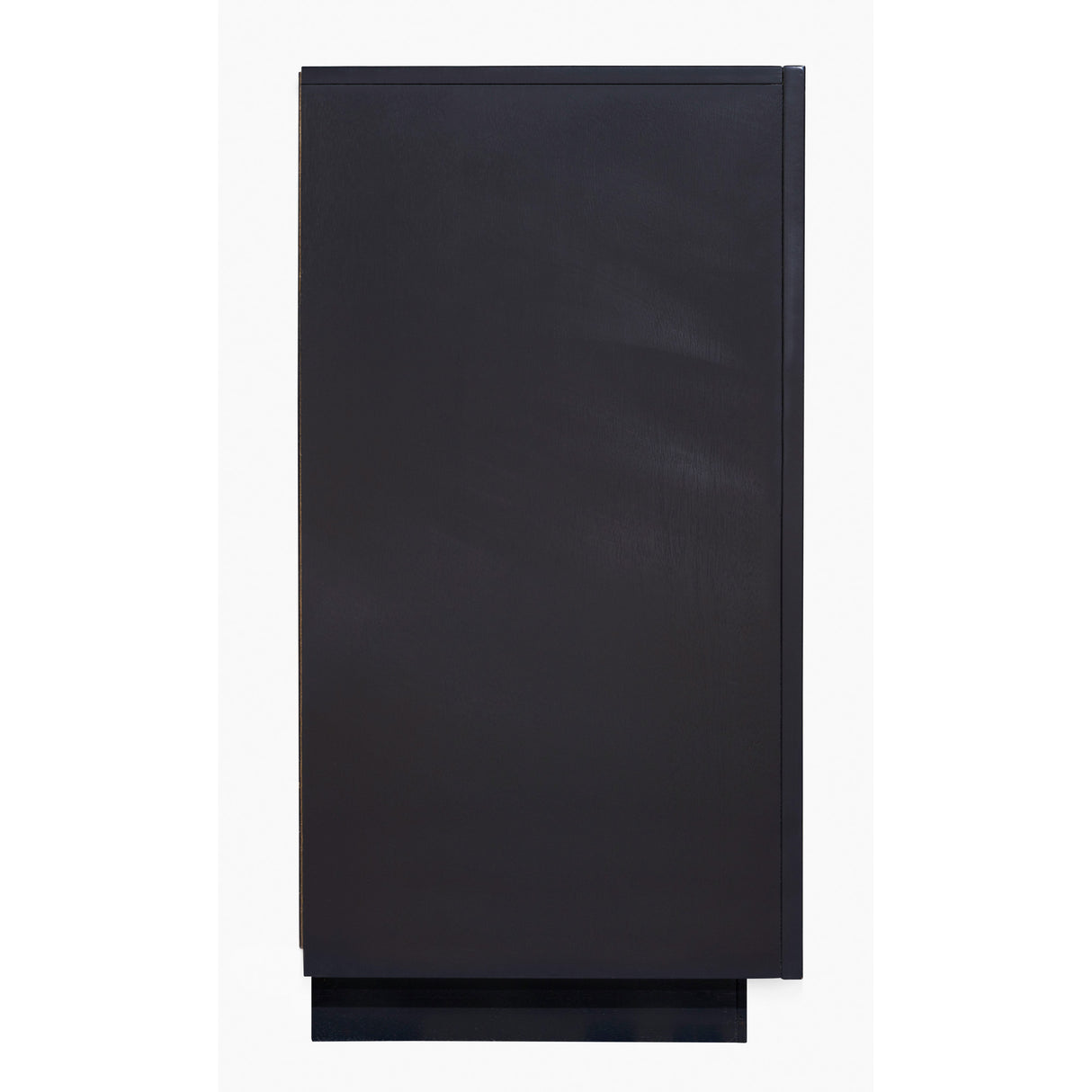 Side view of Sunset Seal 67 Inch Fireplace Console