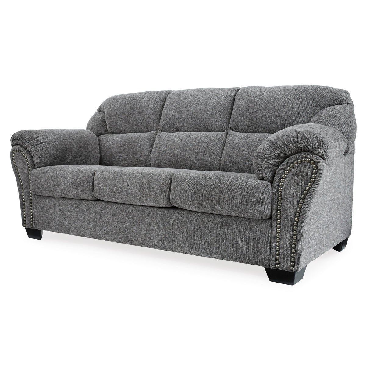 Front left view of Allmaxx Gray Sofa