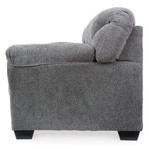 Side view of Allmaxx Gray Sofa