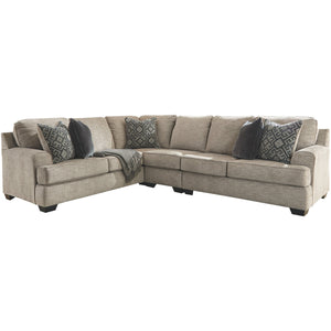 Bovarian Stone 3 Piece Right Sectional QK1027920