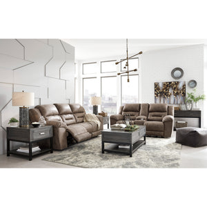 Stoneland Reclining Console Loveseat