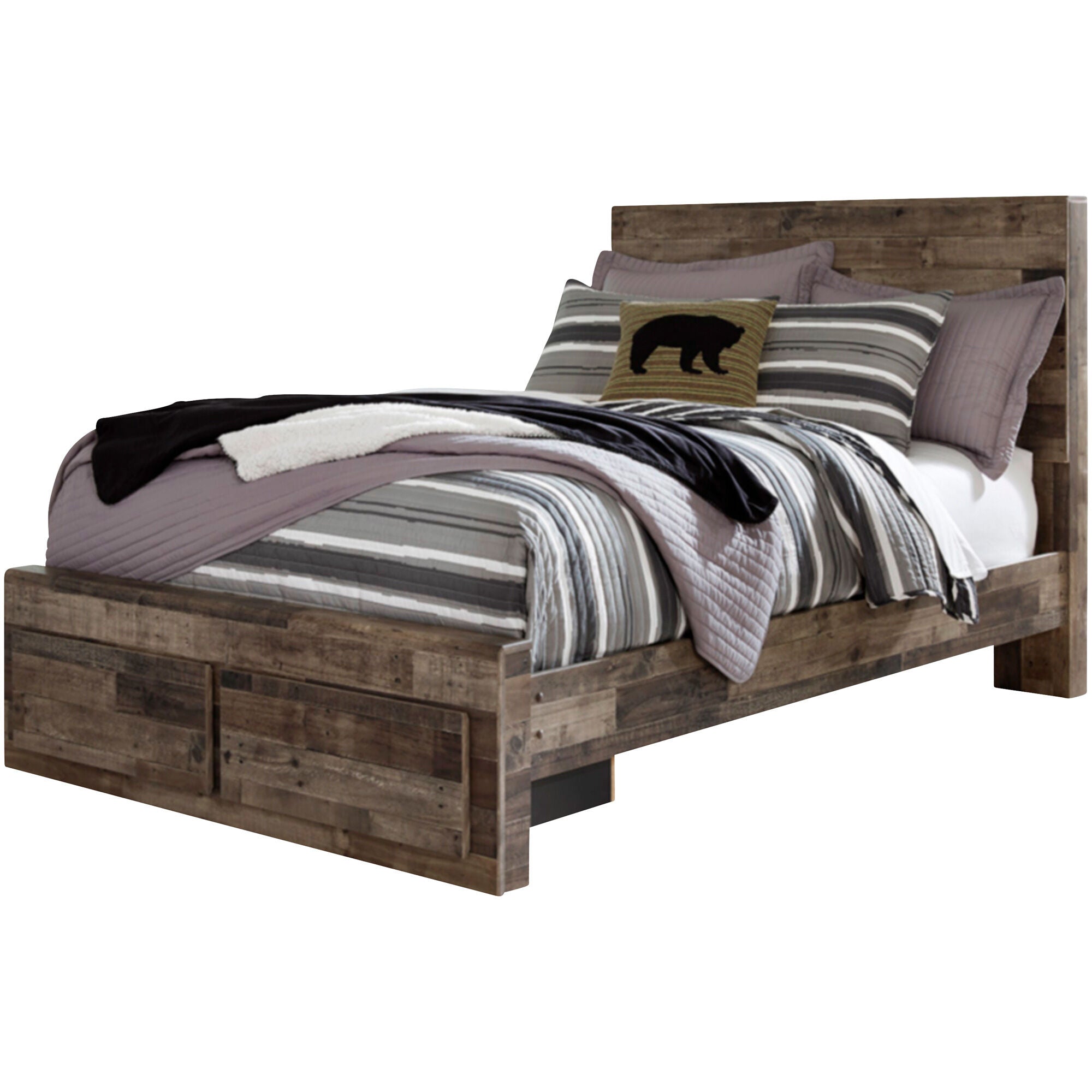 Derekson 2 Drawer Storage Bed