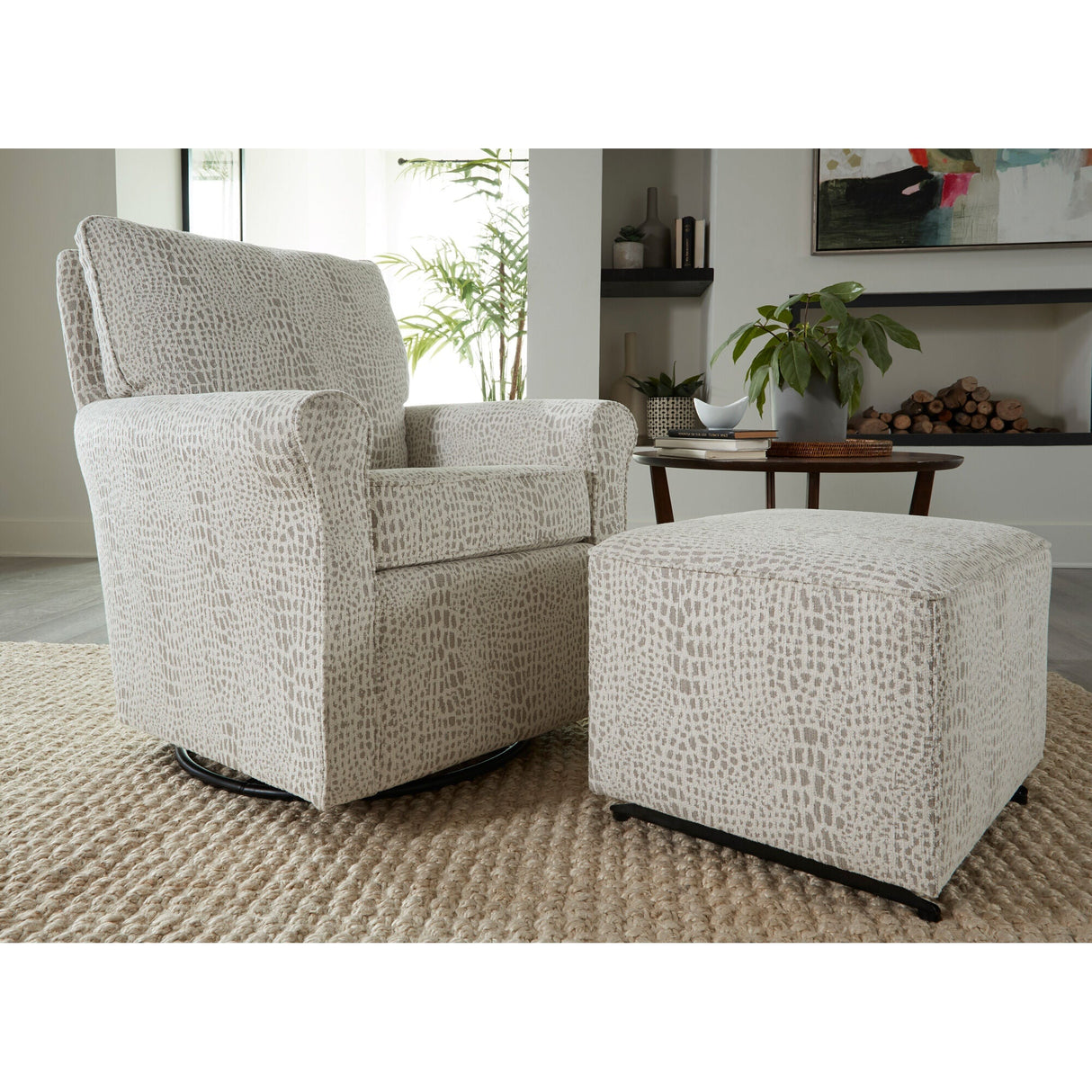 Kacey Swivel Glider
