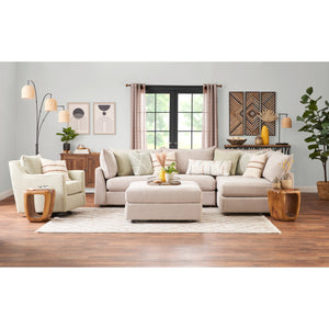 Room setting 5 featuring Floza Cremini 5 Piece Sectional