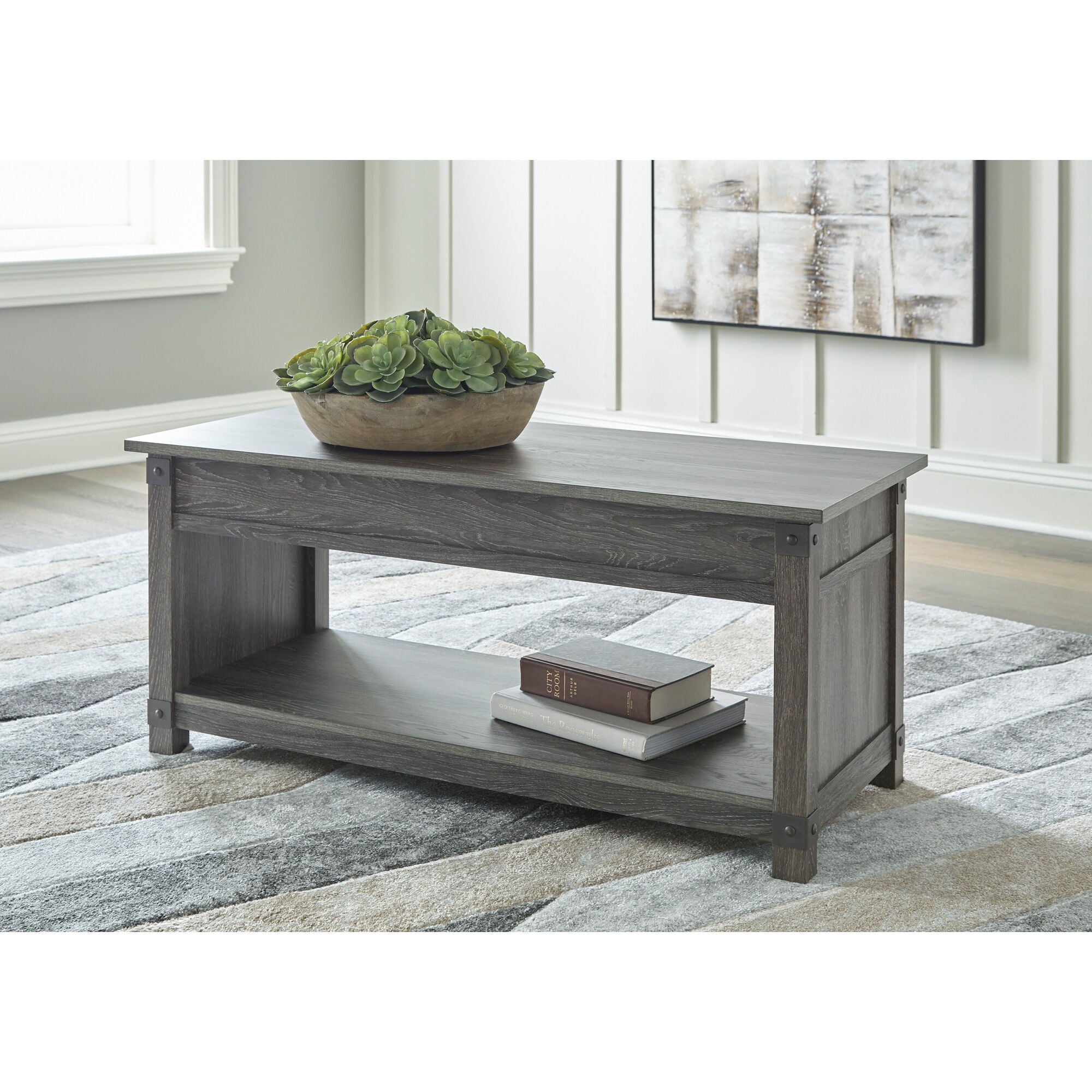 Freedan Lift Top Coffee Table – Slumberland