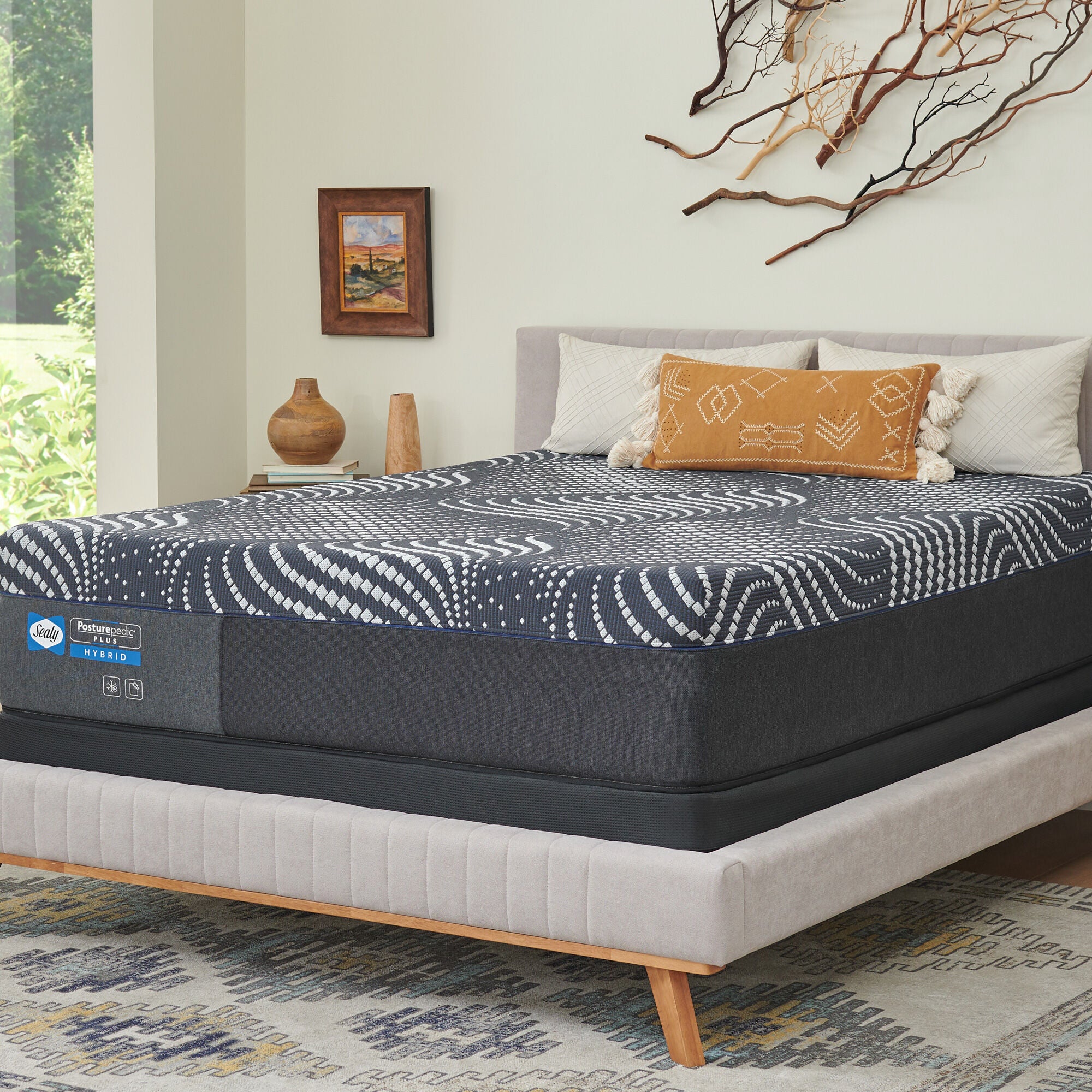 Sealy Posturepedic Plus High Point Firm Hybrid Mattress Full
