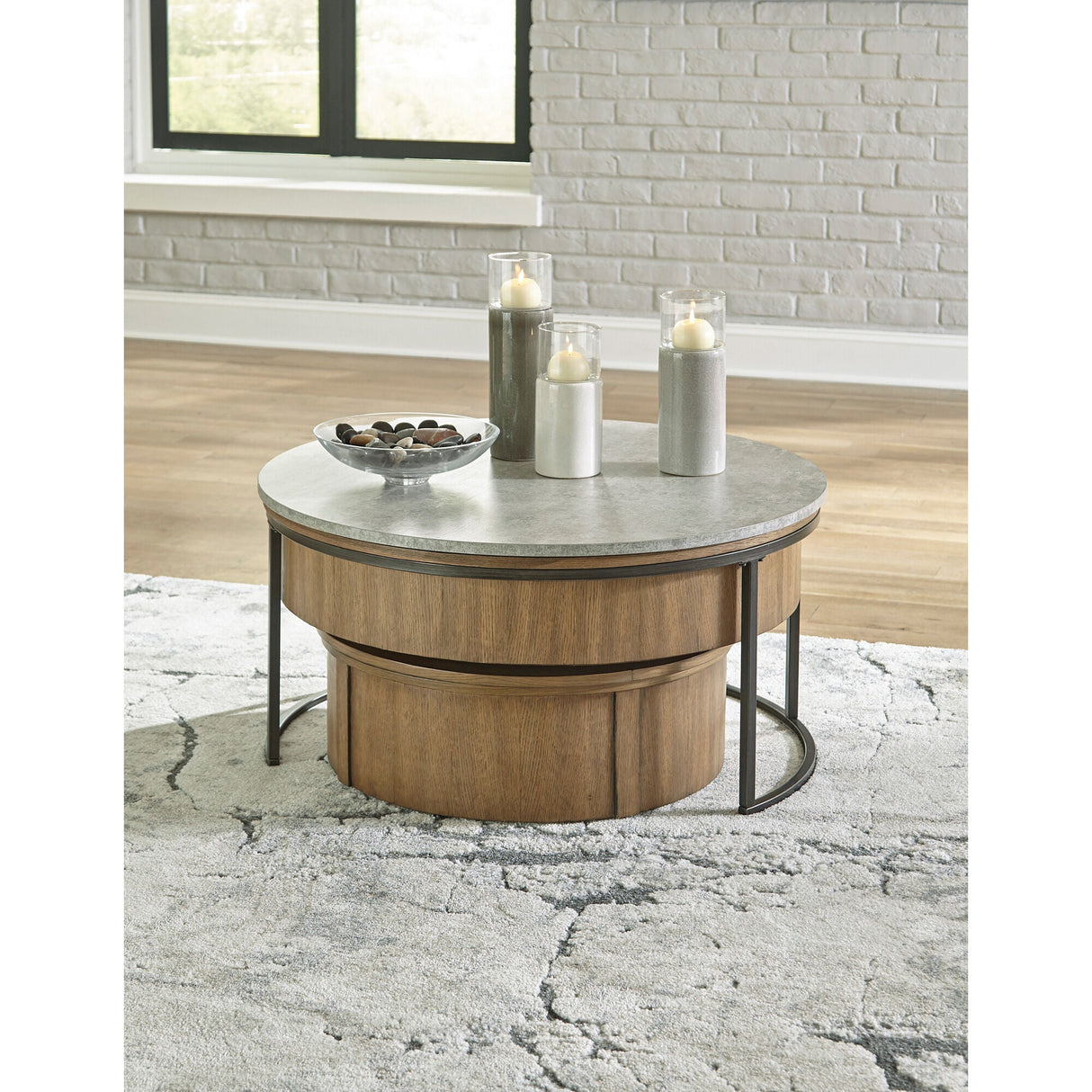 Fridley Set of 2 Nesting Coffee Tables
