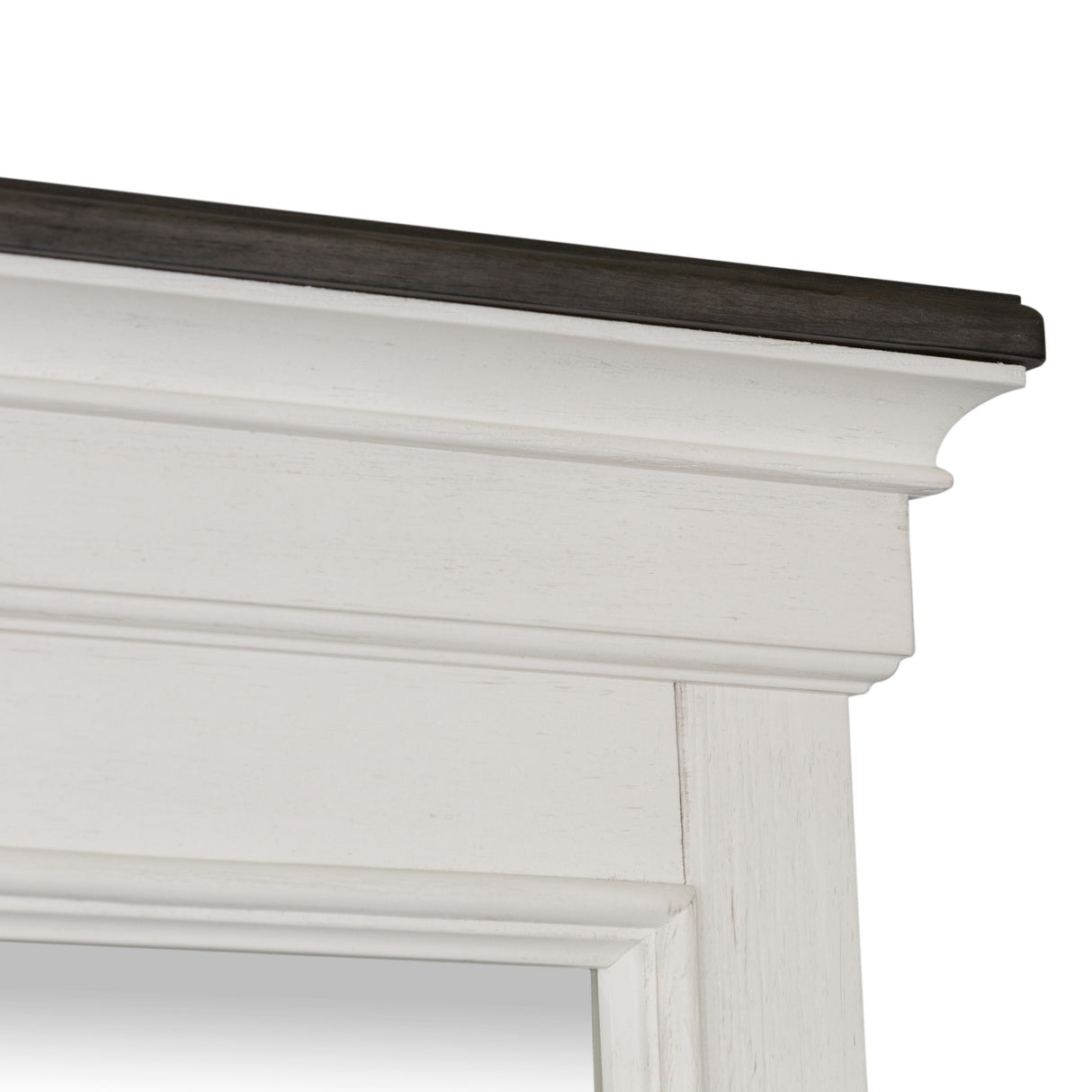 Detail view 2 of Allyson Park White Mirror