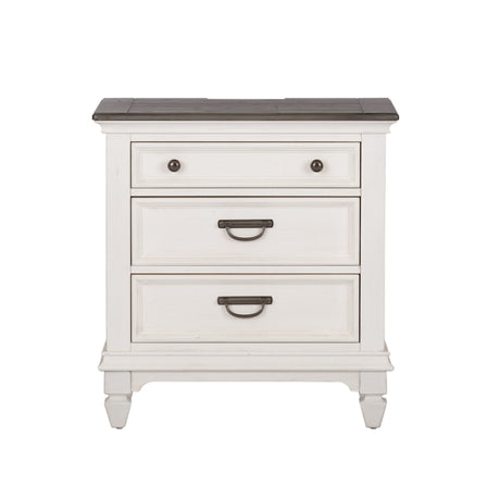 Allyson Park White Nightstand QK1048076