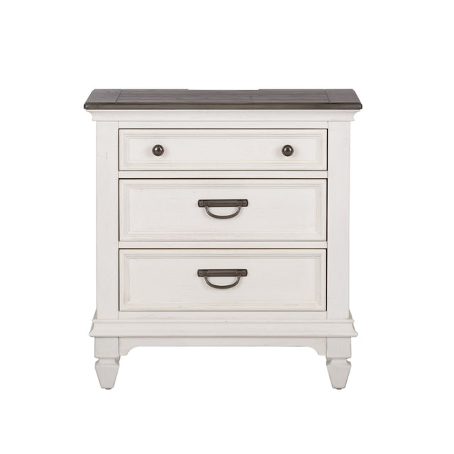 Allyson Park White Nightstand QK1048076