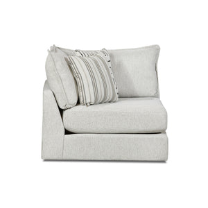 Floza Pewter Corner Chair QK1052573