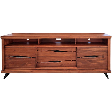 Dana Point Rustic Brown 80 Inch Console QK1052912