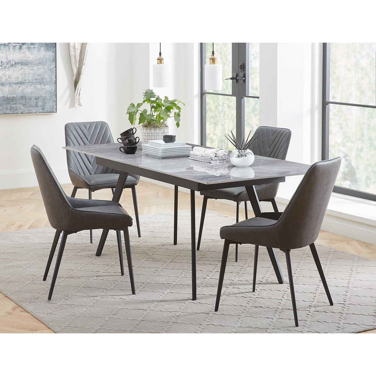 Lucia 5 Piece Dining Set
