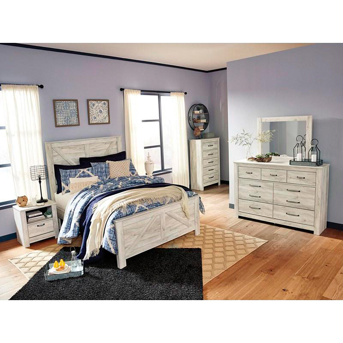 Bellaby Cross Buck Panel Bed