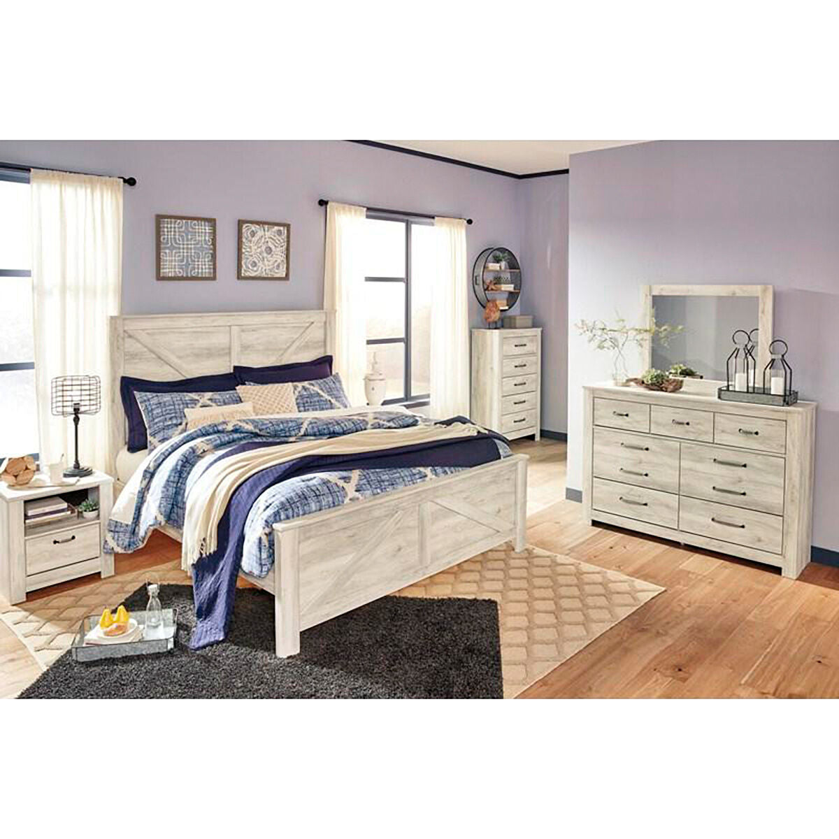 Bellaby Cross Buck Panel Bed