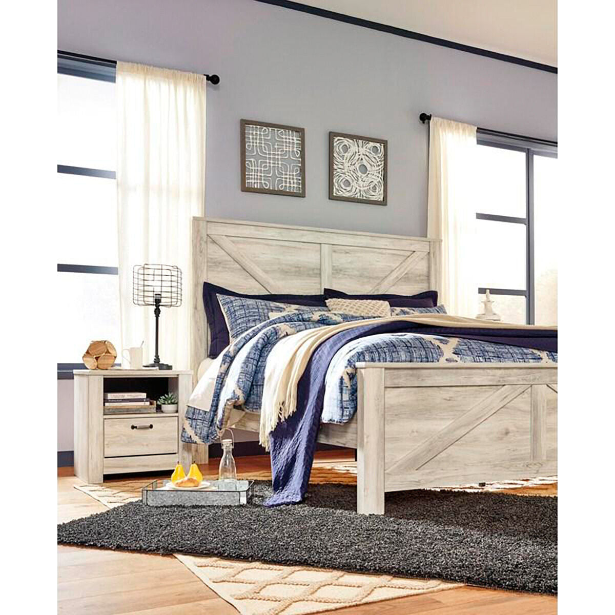 Bellaby Cross Buck Panel Bed