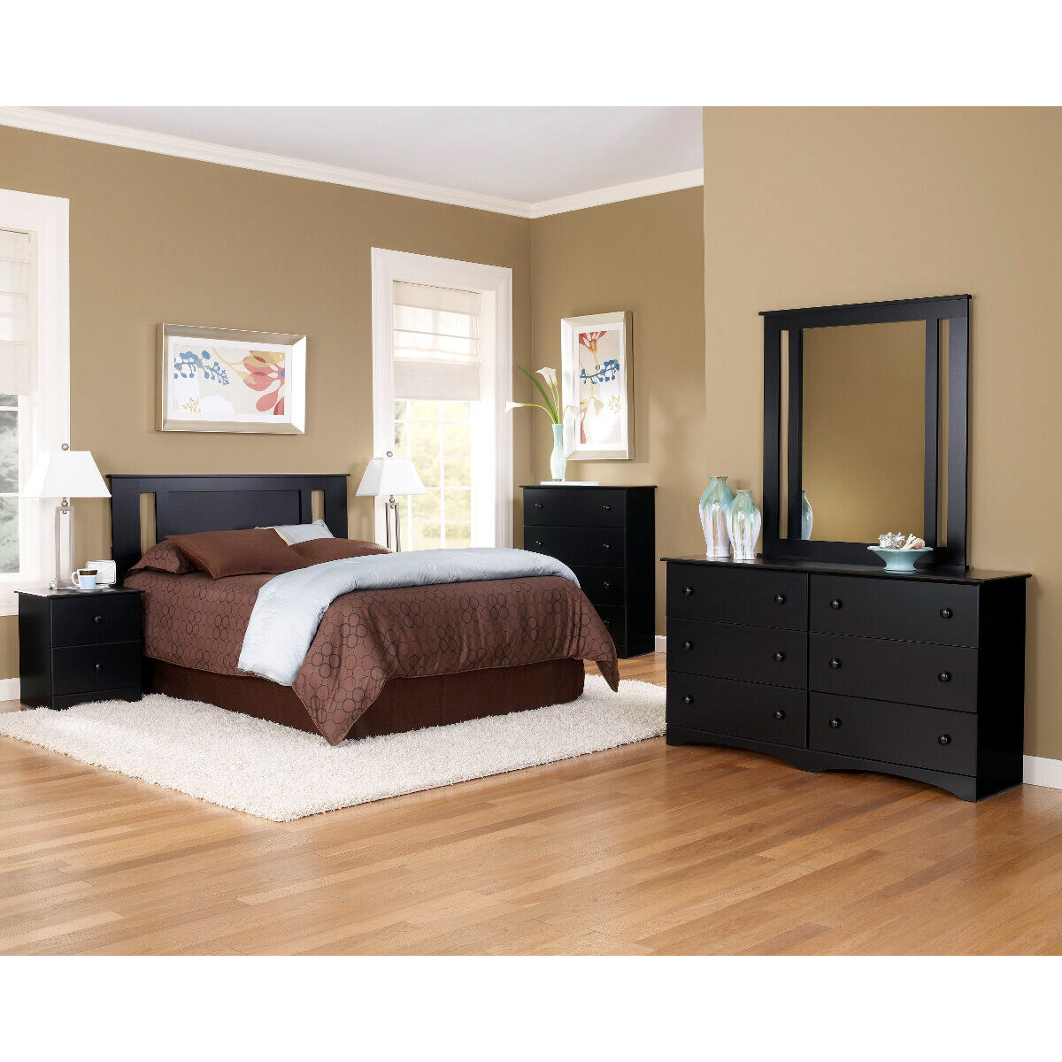 Essentials Side Style Panel Headboard