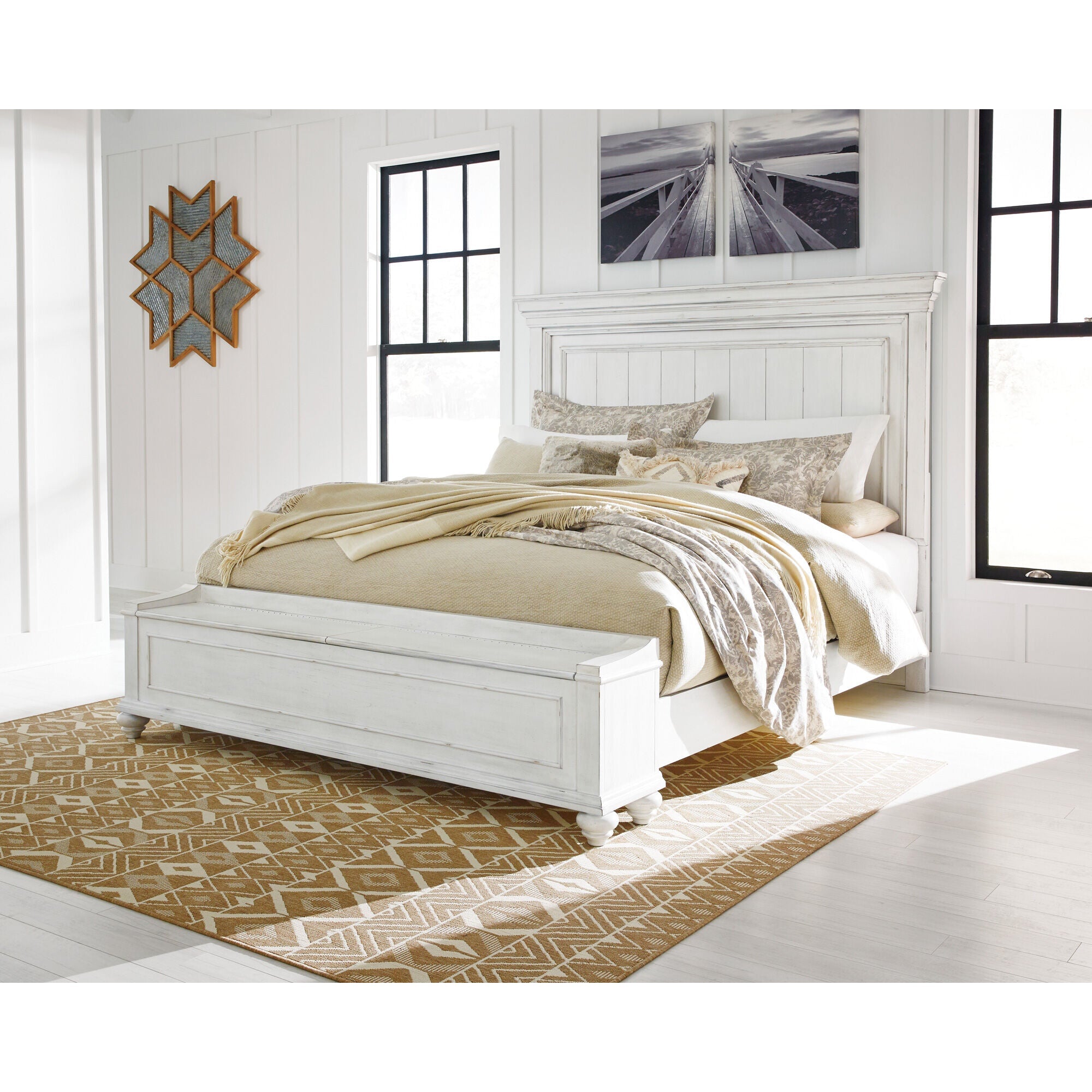 Kanwyn Storage Panel Bed – Slumberland
