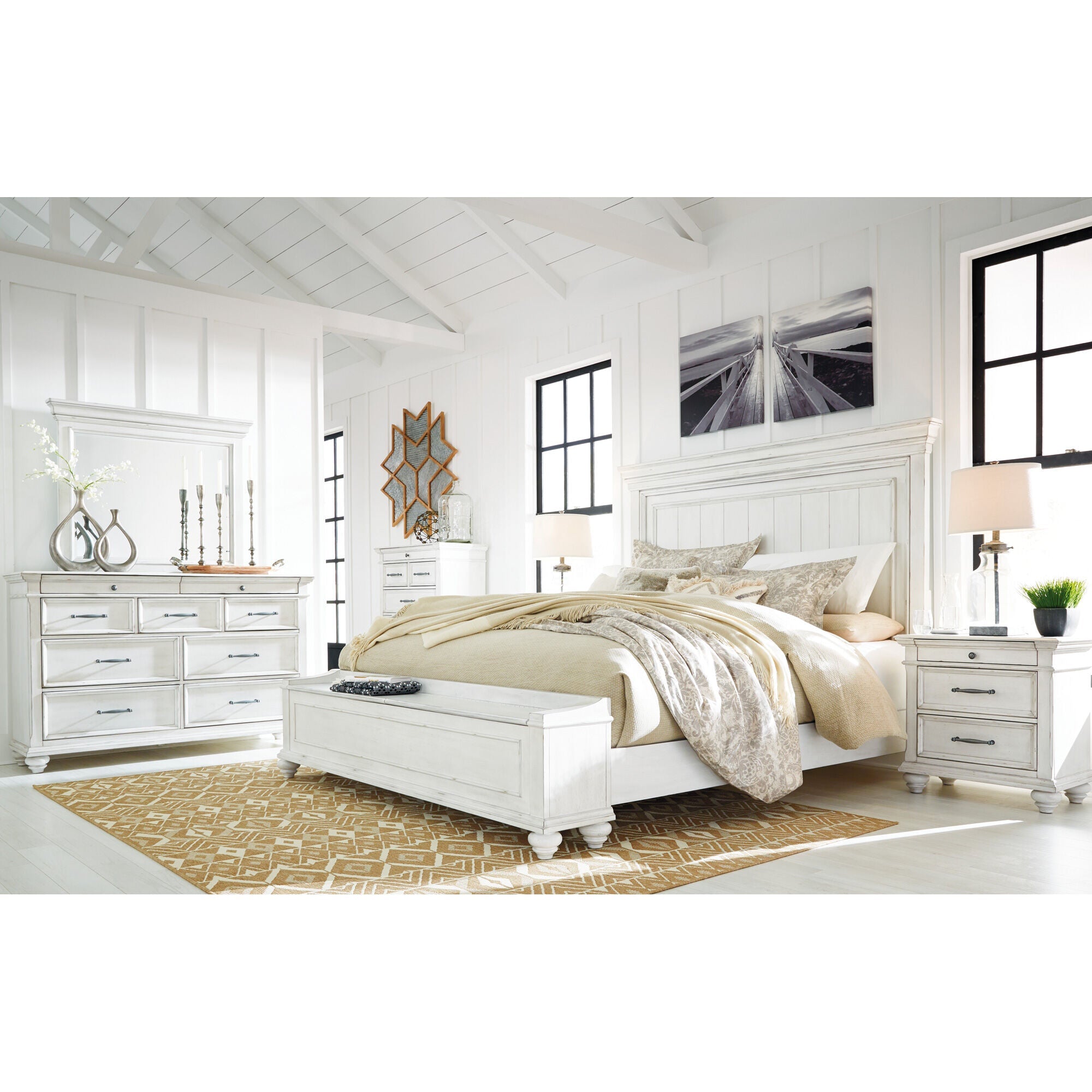 Kanwyn Storage Panel Bed – Slumberland