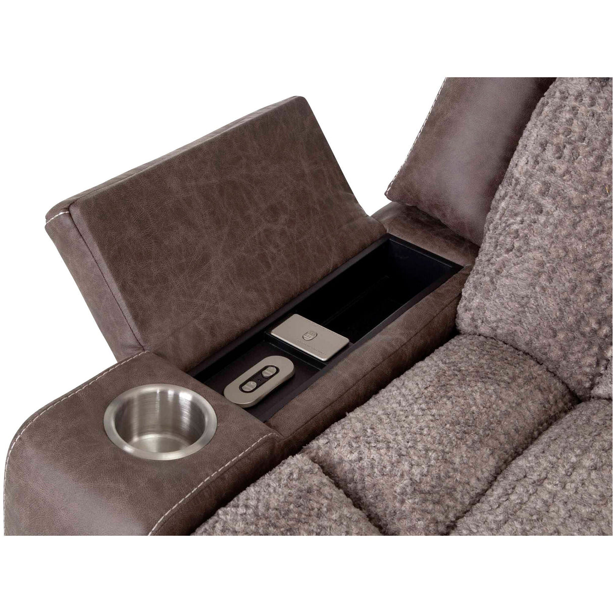Detail view 3 of Aire Dove Power+ Reclining Sofa