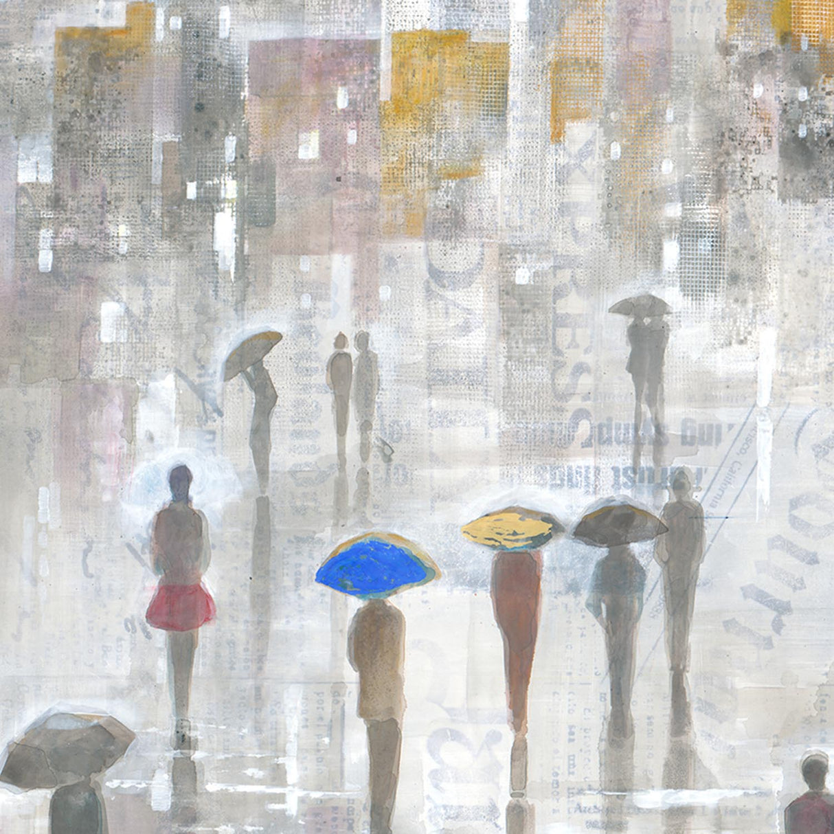 Swatch of the Figures Wall Art
