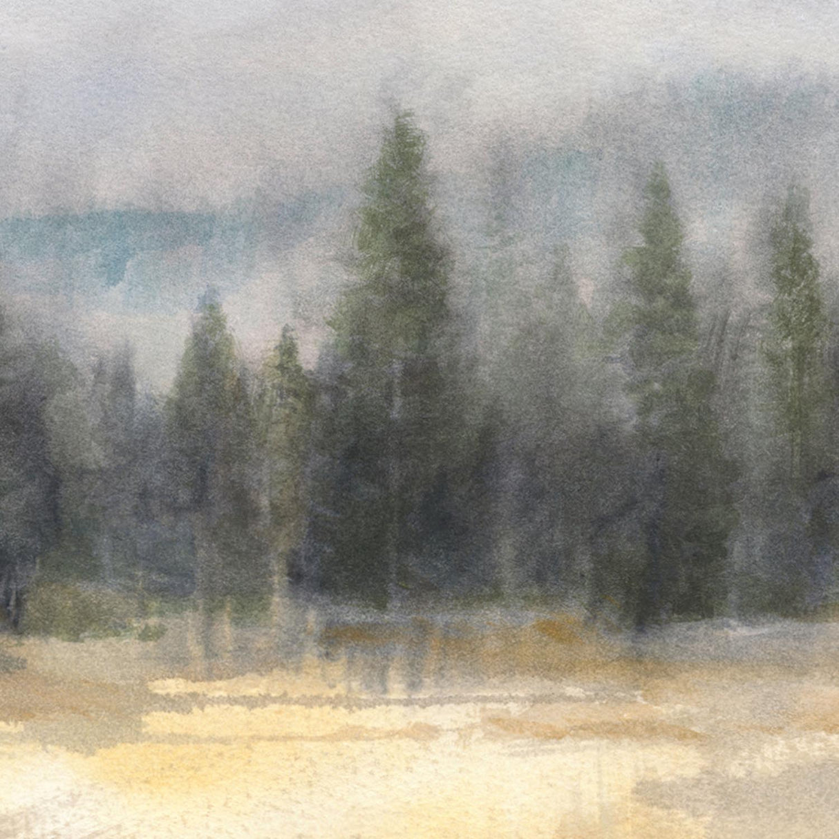 Swatch of the Heartland Home Misty Pines Wall Art