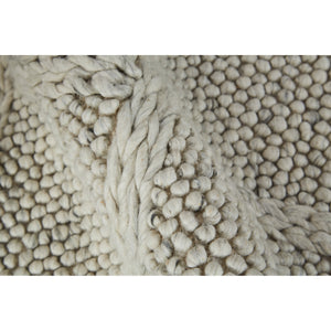 Detail view of Berkeley Ivory 8x11 Rug