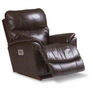 Trouper Leather Tri-Power Rocker Recliner