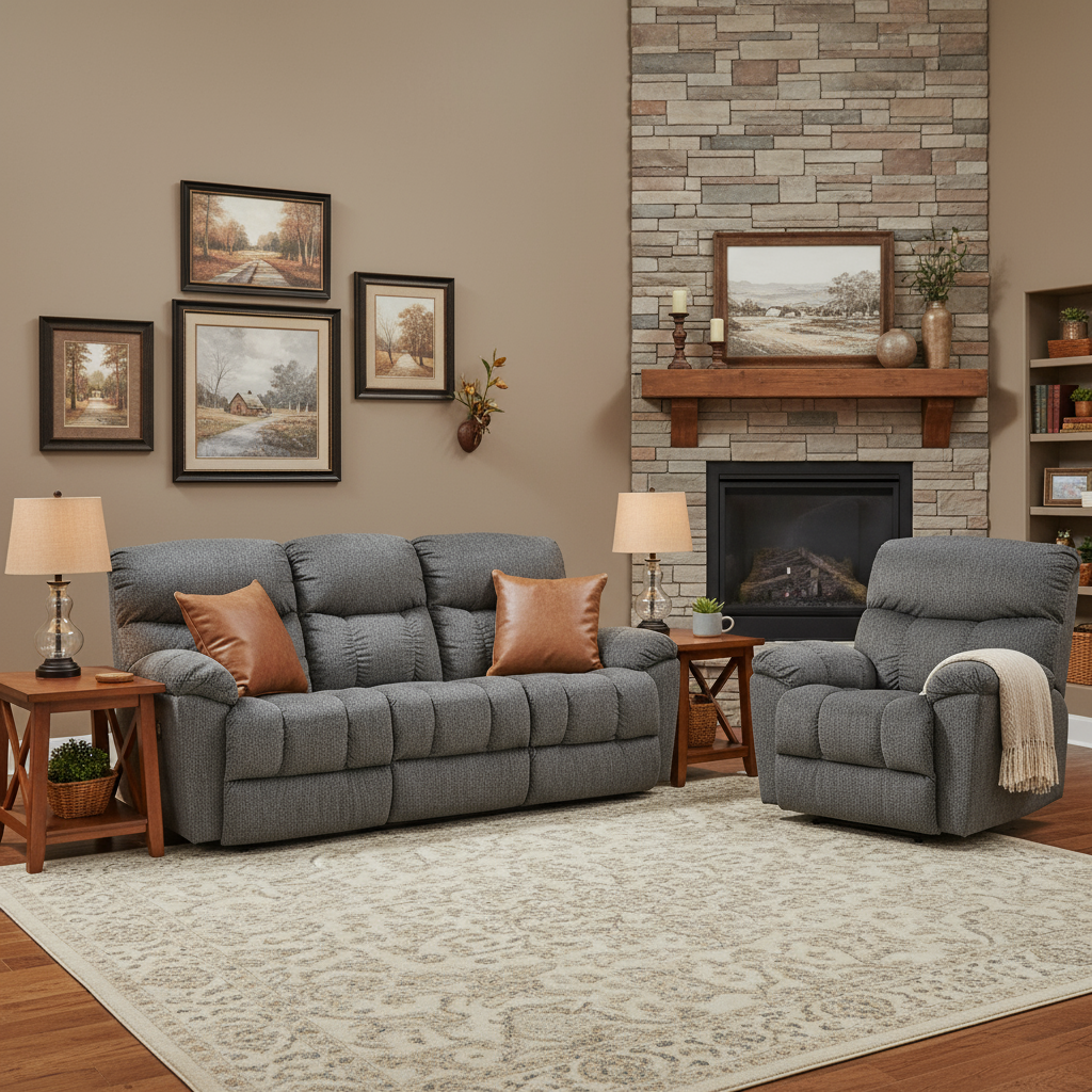 Morrison Reclining Sofa - Room Shot