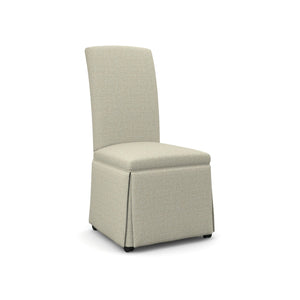 Hazel Skirted Caster Side Chair
