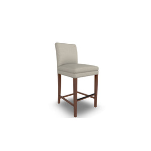 Odellum Mudcloth Linen Counter Stool - QK1066066_BEST_AFR_OL