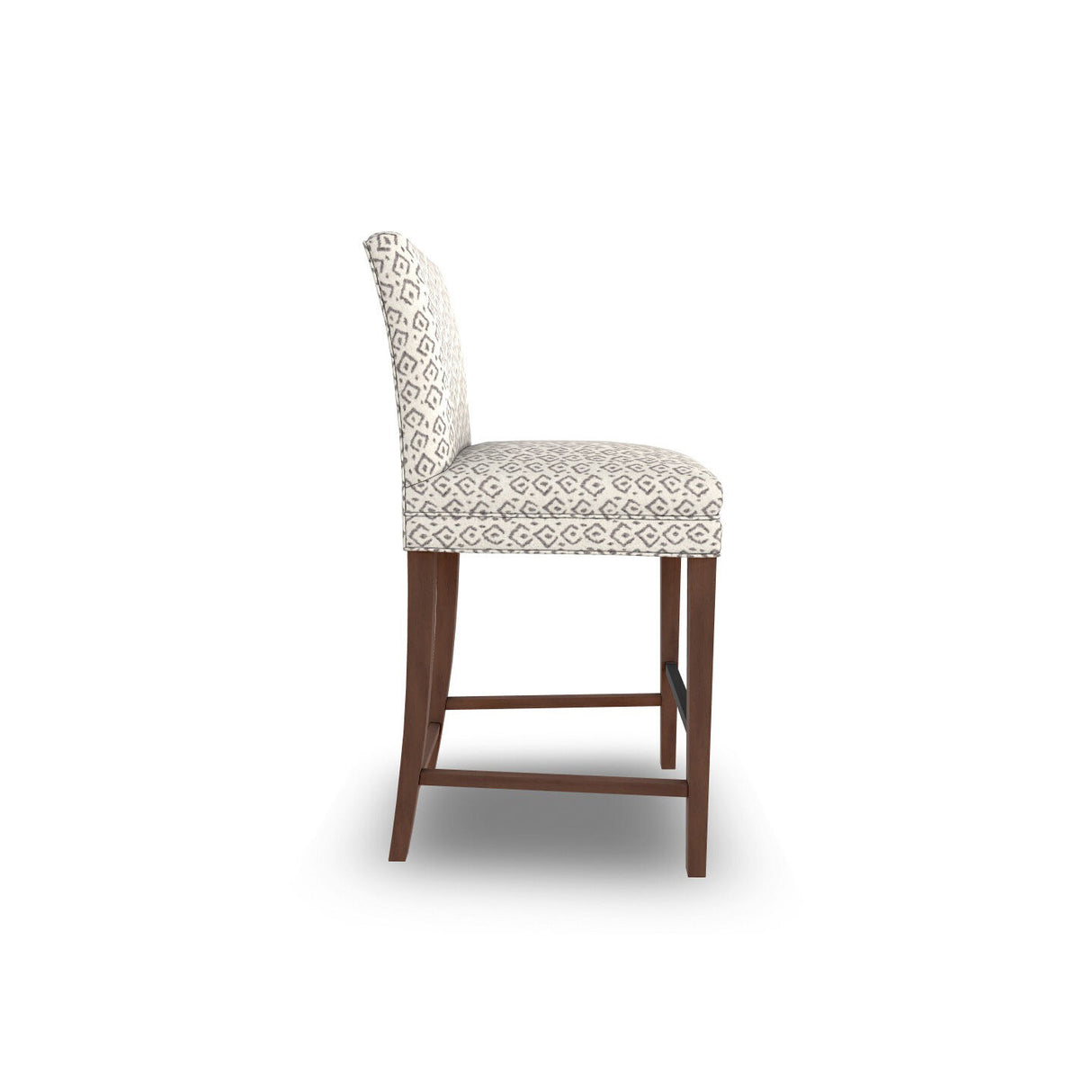 Odellum Mudcloth Linen Counter Stool - QK1066076_BEST_SID_OL