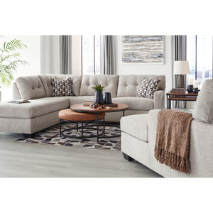 Room setting 3 featuring Mahoney Pebble Left Chaise Sectional