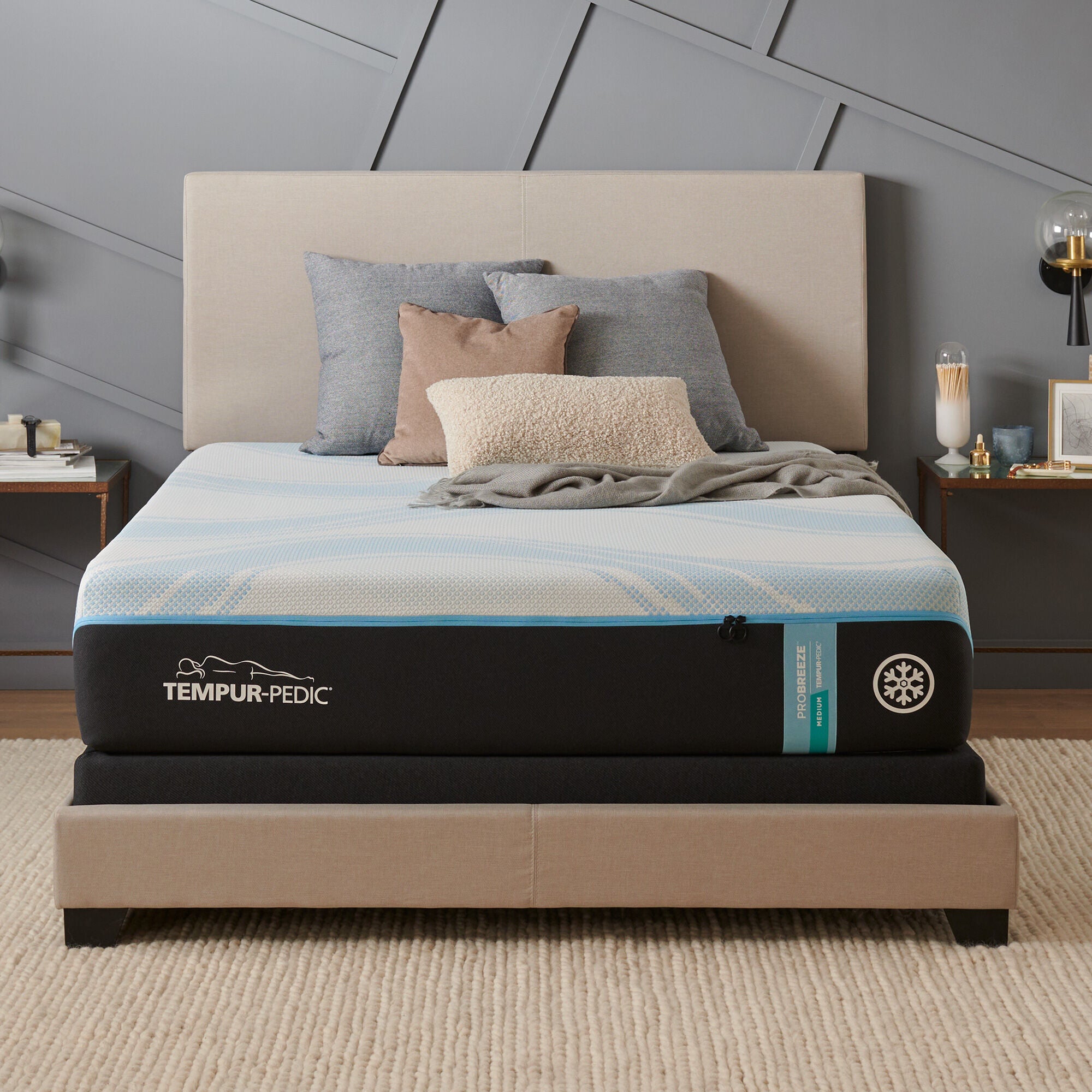 Tempur-Pedic TEMPUR-PRObreeze 2 Medium Hybrid Mattress – Slumberland